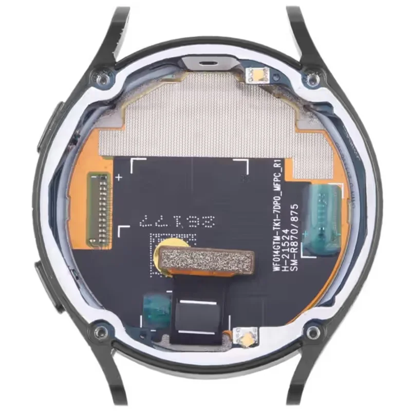 For Samsung Galaxy Watch4 44mm SM-R870 SM-R875 OEM Grade S LCD Screen and Digitizer Assembly + Frame (Without Logo) - Black