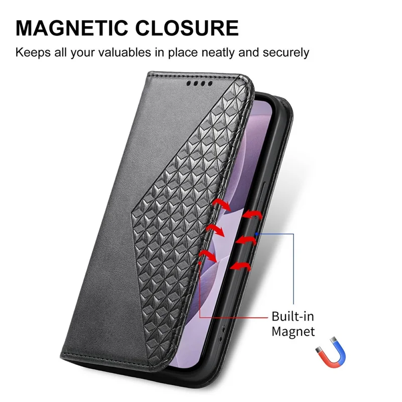 For Xiaomi Poco F8 Ultra 5G / Redmi K90 Pro Max 5G Case Calf Texture PU Leather Wallet Phone Cover with Wrist Strap - Black