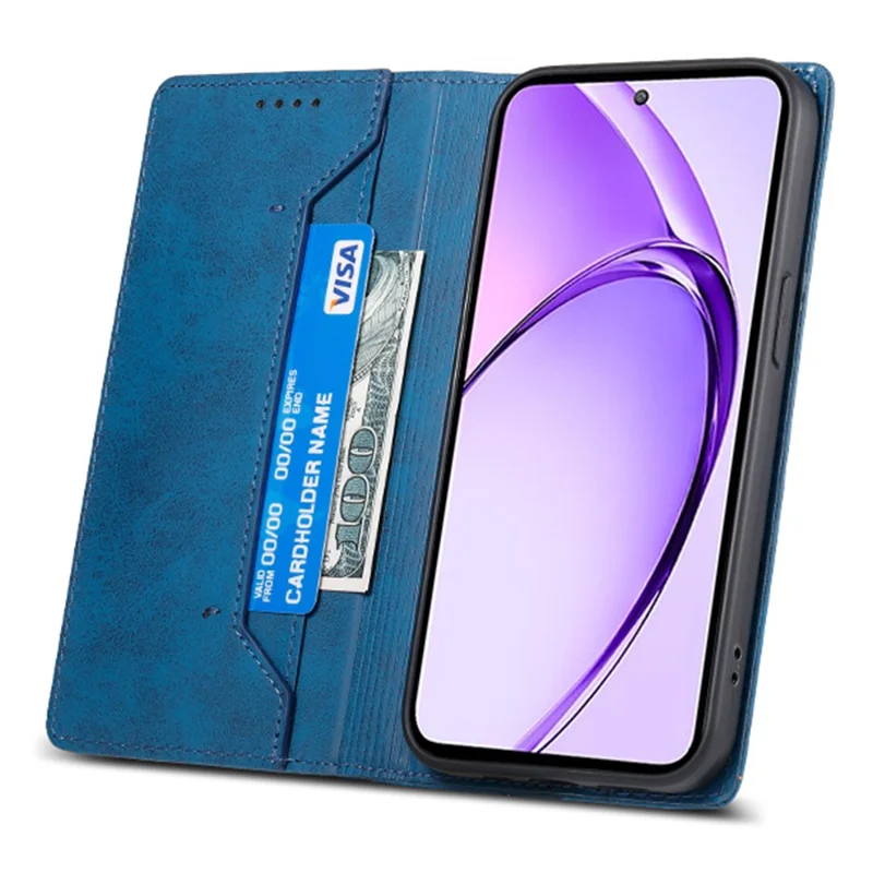 For Xiaomi Poco F8 Ultra 5G / Redmi K90 Pro Max 5G Wallet Case RFID Blocking PU Leather Phone Cover - Blue