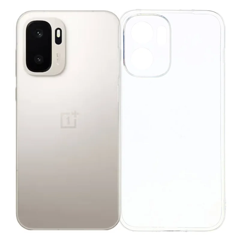 Coque arrière pour OnePlus Ace 6 Ultra 5G, étui de téléphone transparent en TPU ultra fin et flexible - Transparent