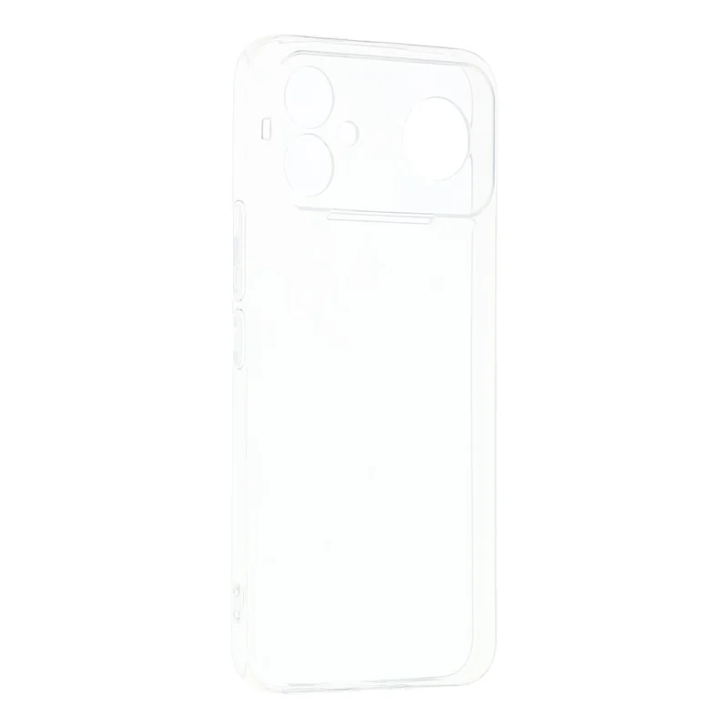 För Xiaomi Redmi K90 Max 5G Bakdelsöverdrag Ultra Tunkt Flexibelt TPU Klar Telefonhölse - Transparent