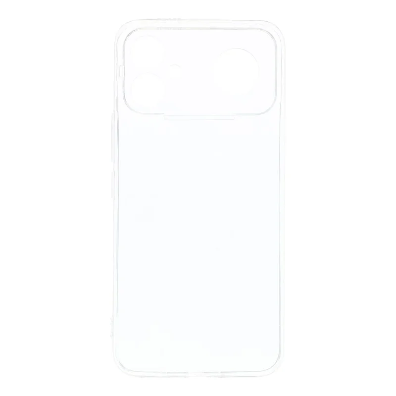 För Xiaomi Redmi K90 Max 5G Bakdelsöverdrag Ultra Tunkt Flexibelt TPU Klar Telefonhölse - Transparent