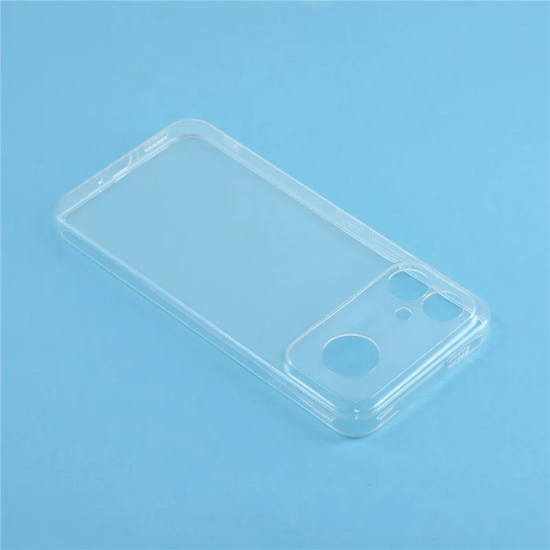 För Xiaomi Redmi K90 Max 5G Bakdelsöverdrag Ultra Tunkt Flexibelt TPU Klar Telefonhölse - Transparent