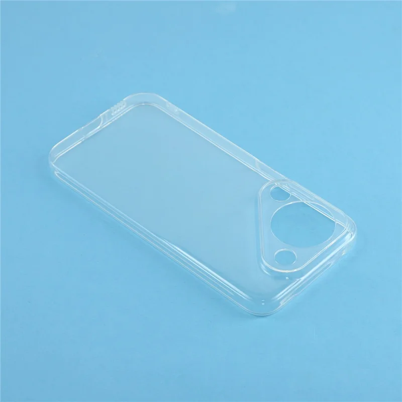 For Huawei Pura 90 Back Cover Ultra Thin Flexible TPU Clear Phone Case - Transparent