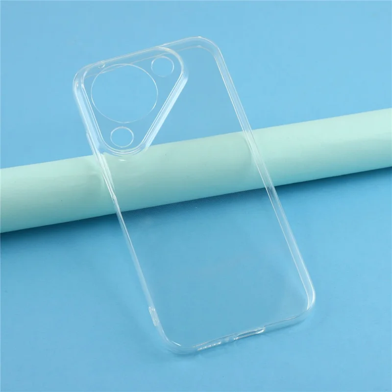For Huawei Pura 90 Back Cover Ultra Thin Flexible TPU Clear Phone Case - Transparent