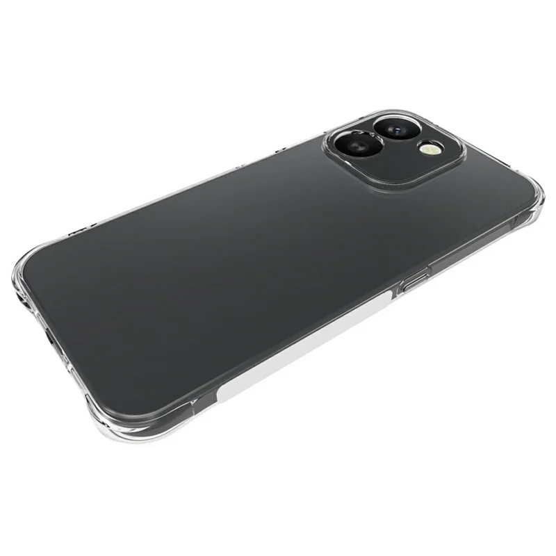 For Honor 600 Smart 5G TPU Case Non Slip Anti Drop Phone Cover - Transparent