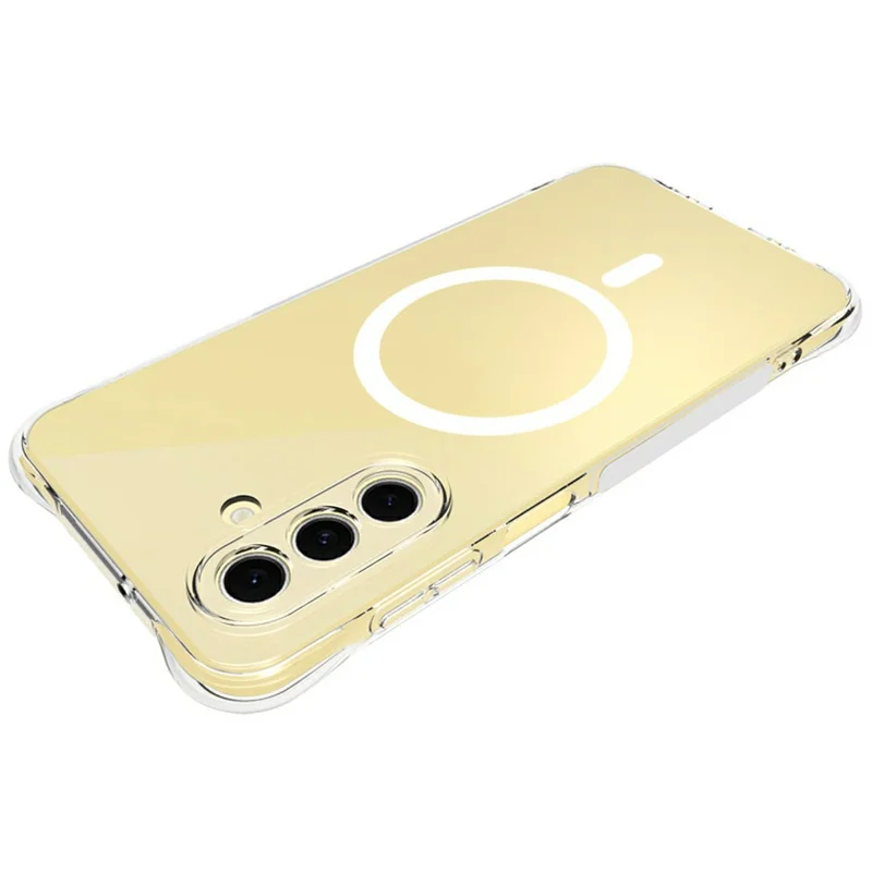 Bulk Purchasing for Samsung Galaxy A26 5G Magnetic Case TPU Anti-drop Phone Back Cover - Transparent