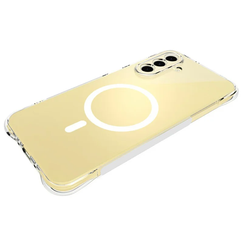 Bulk Purchasing for Samsung Galaxy A26 5G Magnetic Case TPU Anti-drop Phone Back Cover - Transparent