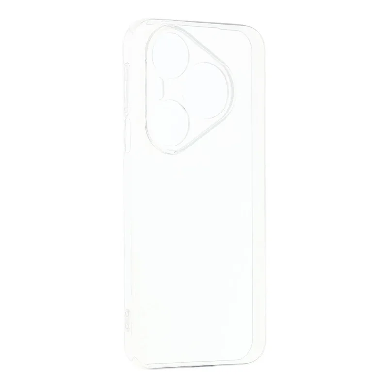 For Huawei Pura 90 Pro Max Back Cover Ultra Thin Flexible TPU Clear Phone Case - Transparent