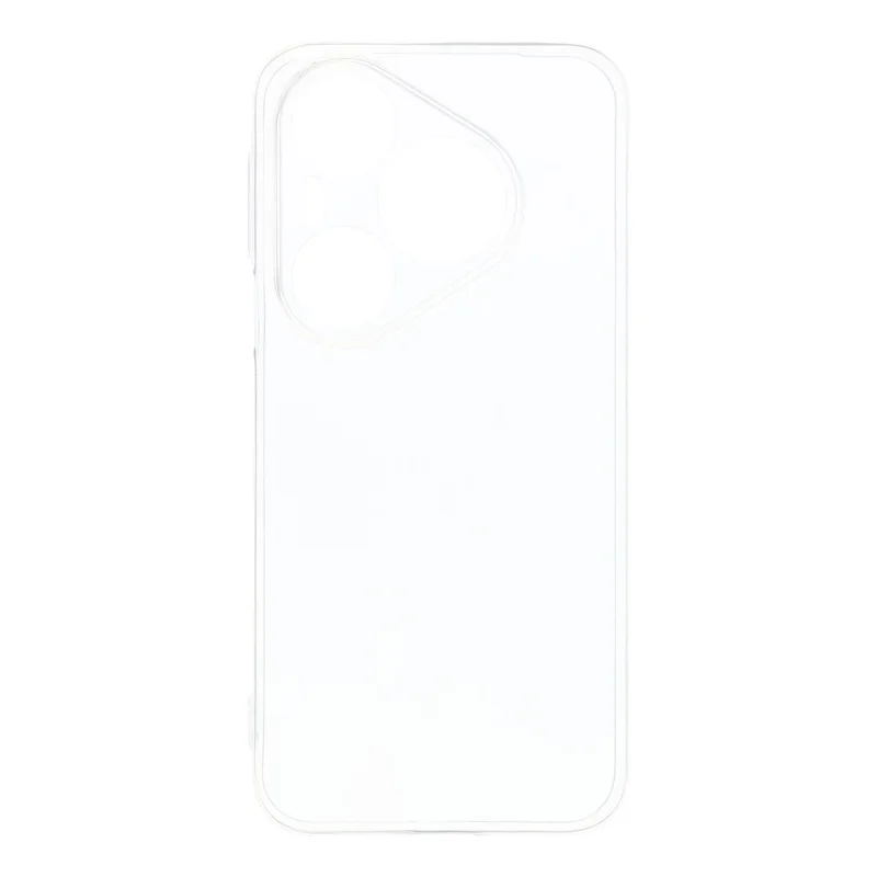For Huawei Pura 90 Pro Max Back Cover Ultra Thin Flexible TPU Clear Phone Case - Transparent