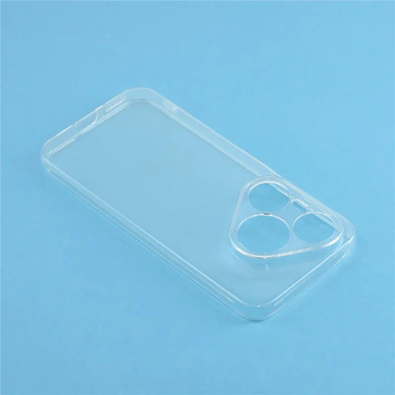 For Huawei Pura 90 Pro Max Back Cover Ultra Thin Flexible TPU Clear Phone Case - Transparent