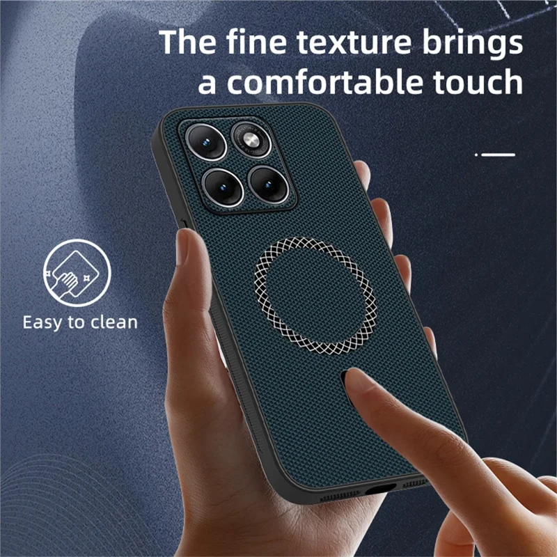 Case For Motorola Edge 70 5G  /  Moto X70 Air 5G Triangle Texture PU Leather Shockproof Ultra Thin Cover - Brown