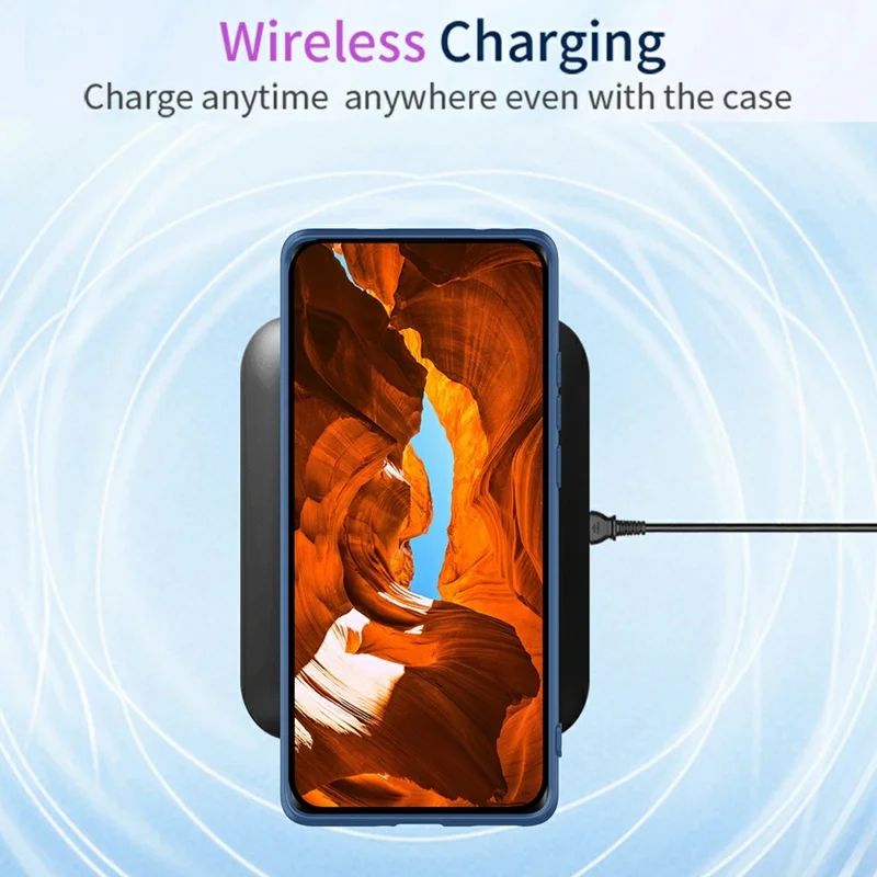 شراء بالجملة لغطاء Realme 16 5G من السيليكون السائل مادة TPU ناعمة وواقية - أزرق