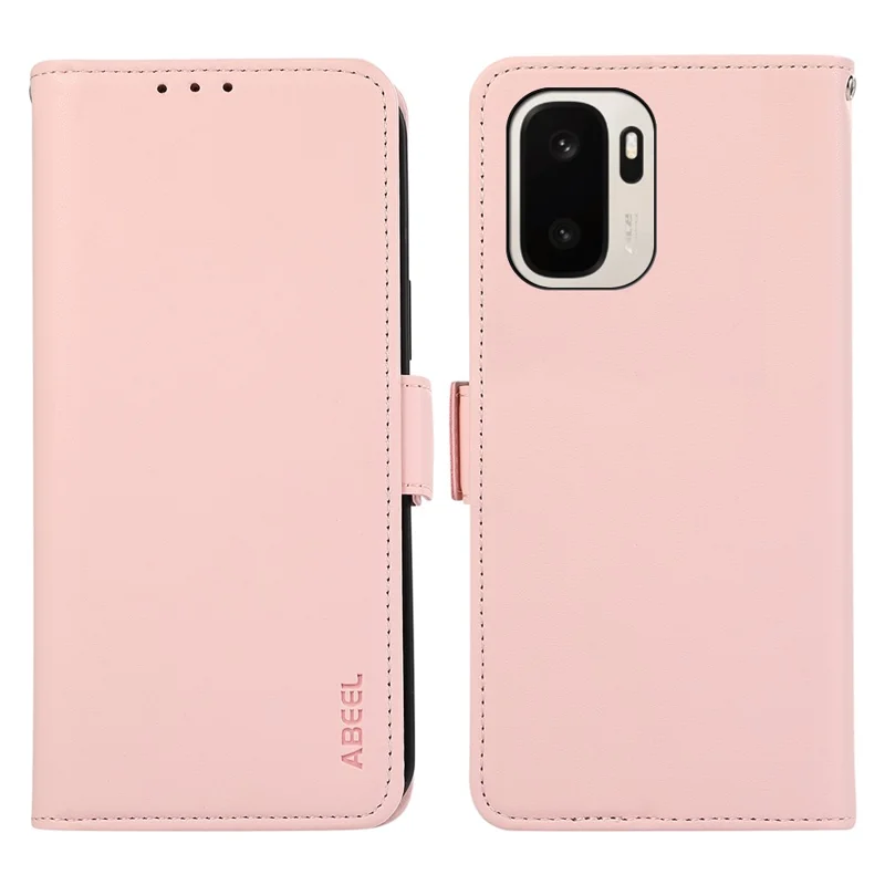 ABEEL For OnePlus Ace 6 Ultra 5G Case Leather Phone Cover with RFID Blocking Wallet - Pink