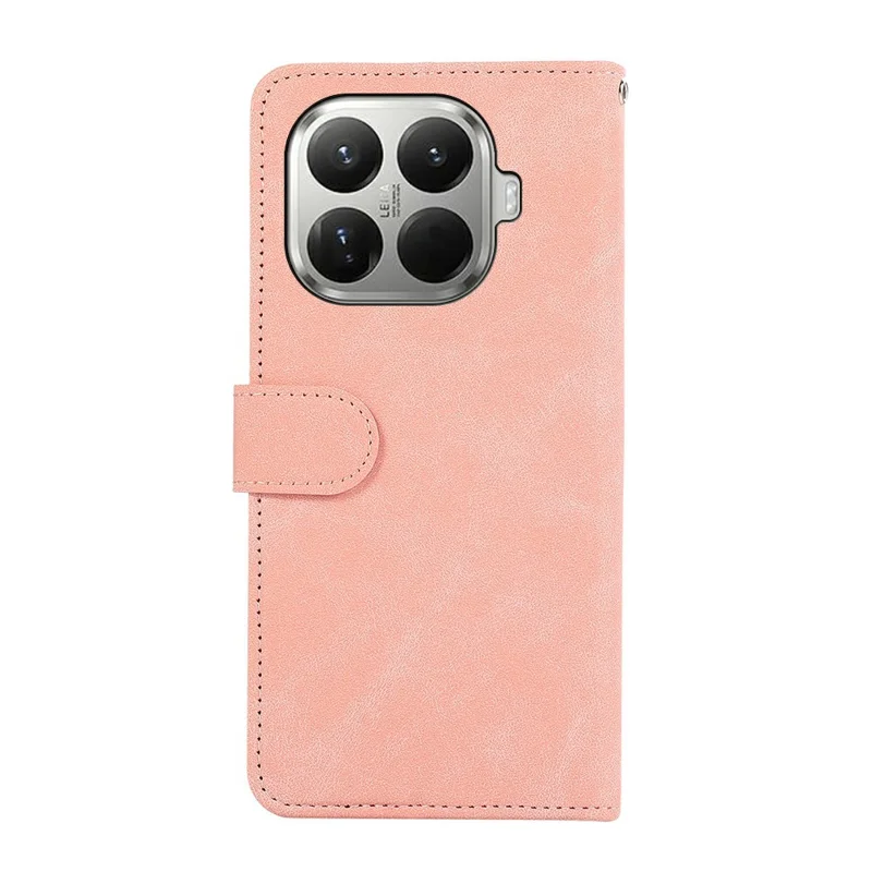 ABEEL For Xiaomi 17T Case Color Splicing Leather Flip Phone Cover RFID Blocking - Pink