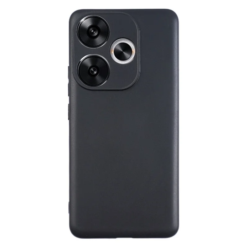 Bulk Purchasing For Xiaomi Redmi Turbo 3 5G  /  Poco F6 5G Case Precise Cutouts 1.2mm TPU Matte Phone Cover - Black