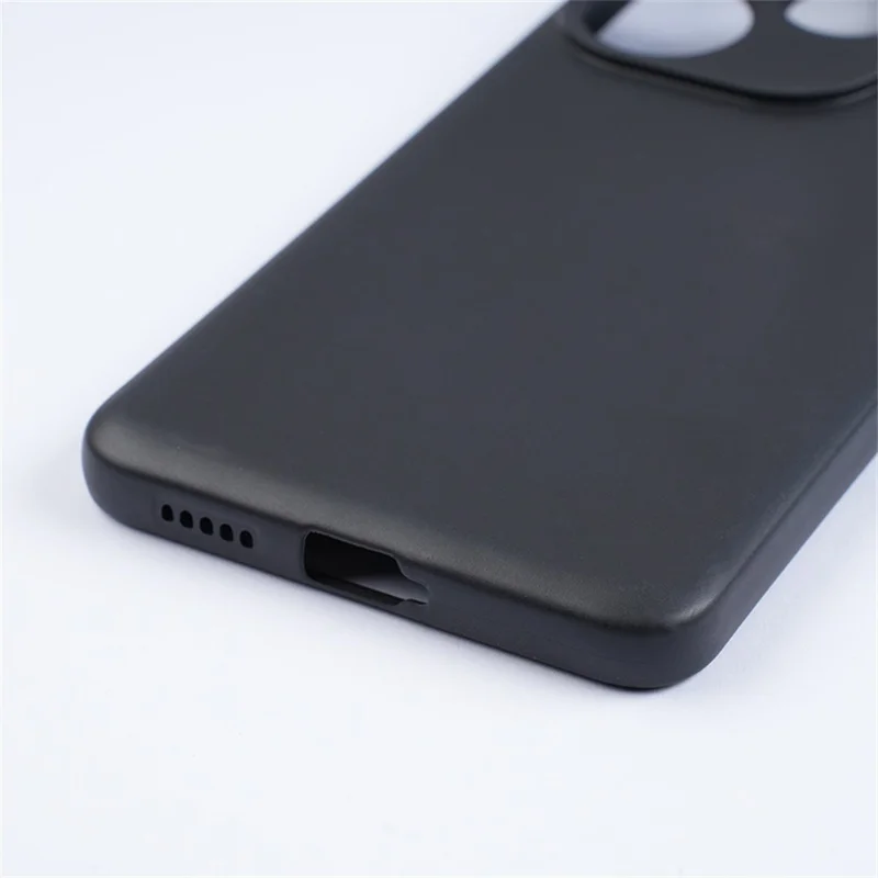 Bulk Purchasing For Xiaomi Redmi Turbo 3 5G  /  Poco F6 5G Case Precise Cutouts 1.2mm TPU Matte Phone Cover - Black