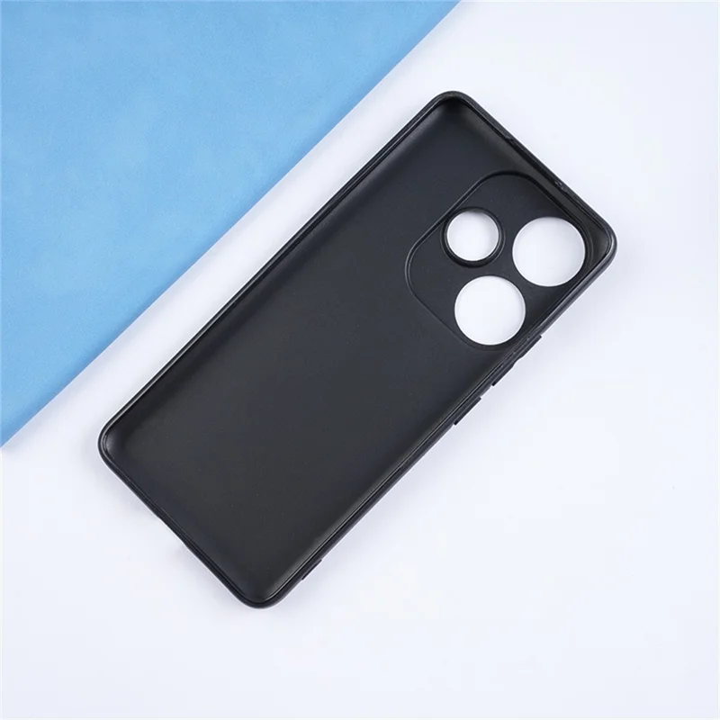 Bulk Purchasing For Xiaomi Redmi Turbo 3 5G  /  Poco F6 5G Case Precise Cutouts 1.2mm TPU Matte Phone Cover - Black