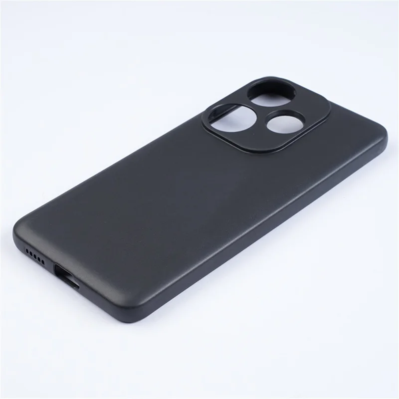Bulk Purchasing For Xiaomi Redmi Turbo 3 5G  /  Poco F6 5G Case Precise Cutouts 1.2mm TPU Matte Phone Cover - Black