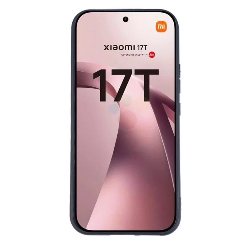 Acquisto all'ingrosso per custodia Xiaomi 17T antiurto in TPU opaco da 1,2 mm - Nero