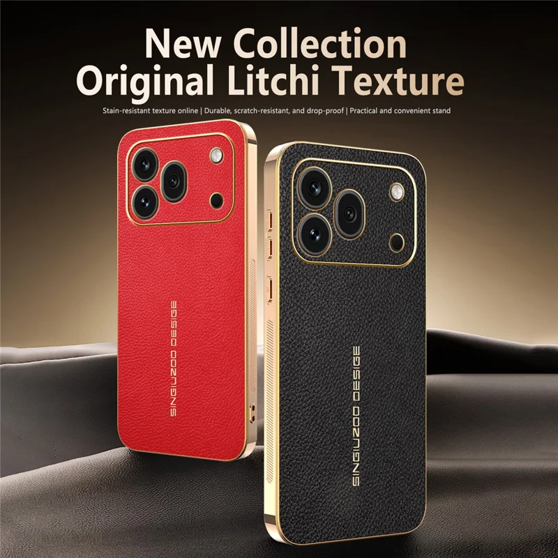 For Honor 600 Pro 5G Case Anti Scratch Litchi Texture PU Leather TPU Phone Back Cover - Black