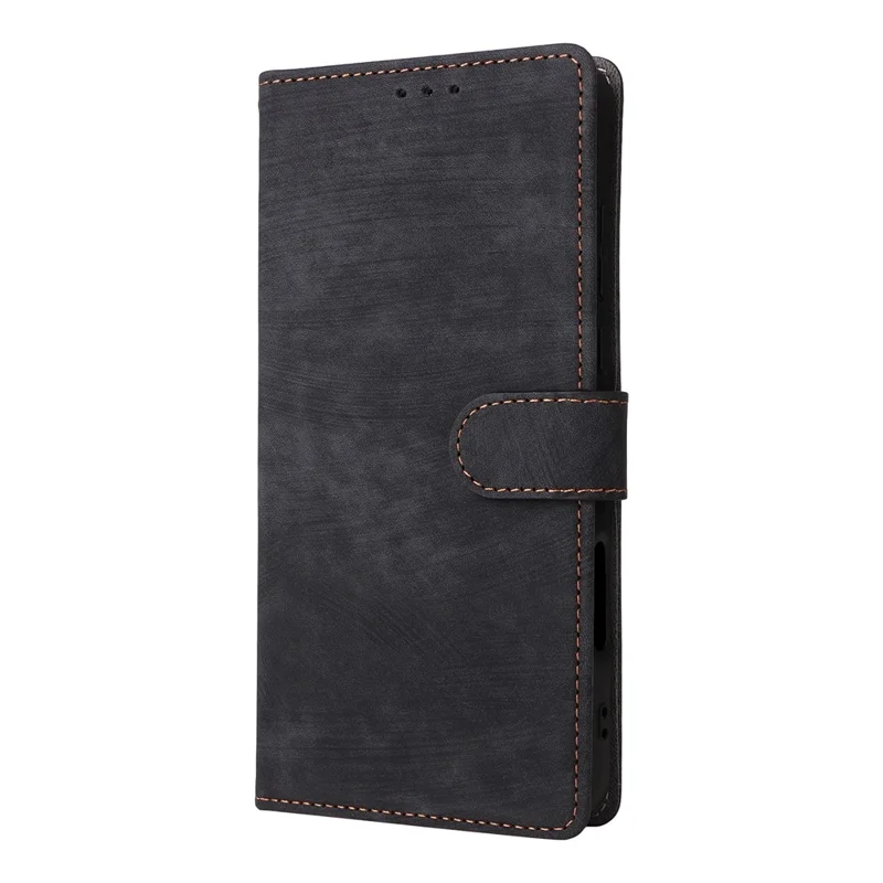 Til Oppo Find X9 Ultra 5G Case Wallet RFID-blokerende PU-læder telefonbeslag med stand og stropper - Sort