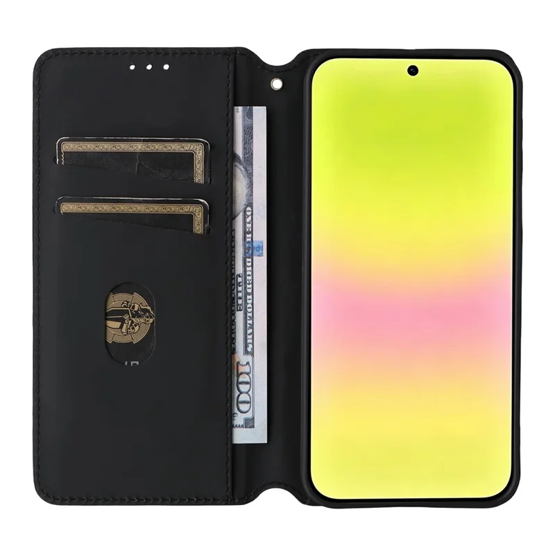 For Huawei Pura 90 Pro Case Wallet Rhombus Imprinted PU Leather Phone Cover - Silver