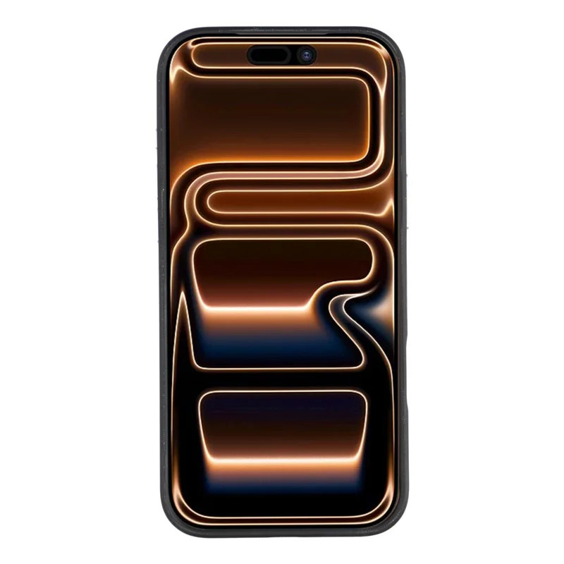 JAUCASE لجهاز iPhone 17 Pro غطاء مغناطيسي مرصع بالكريستال بتصميم نمط أربع أوراق على شكل كlover - أسود
