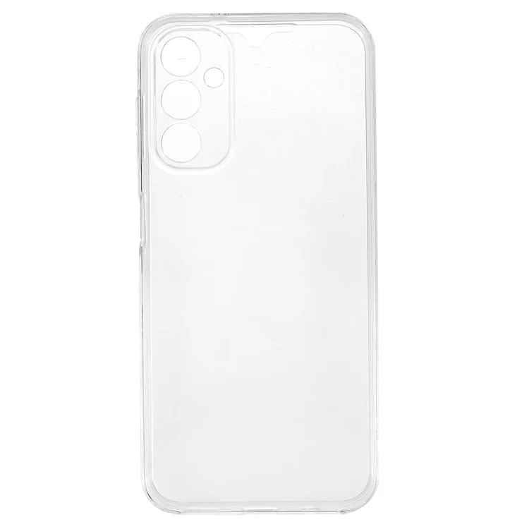 Para Samsung Galaxy A14 5G Capa de Telefone Destacável TPU + Acrílico Capa de Cobertura Total com Protetor de Tela PET