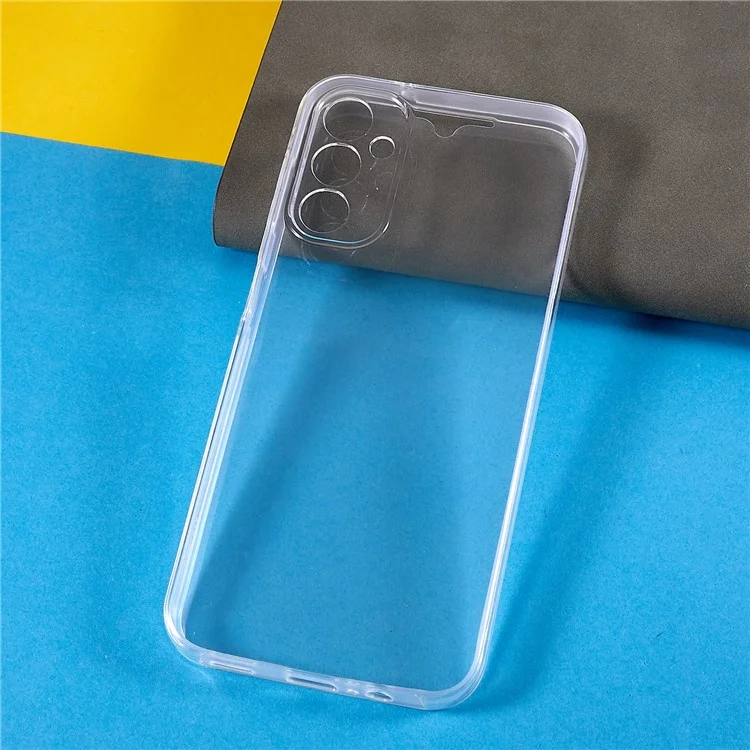 Para Samsung Galaxy A14 5G Capa de Telefone Destacável TPU + Acrílico Capa de Cobertura Total com Protetor de Tela PET