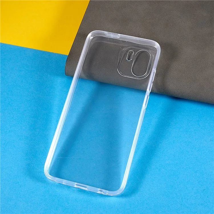 Étui de Téléphone de Protection Pour Écran de Compagnie Détachable Pour Xiaomi Redmi A1 4G, TPU + Couverture de Protection à L'épreuve Des Chocs Acrylique