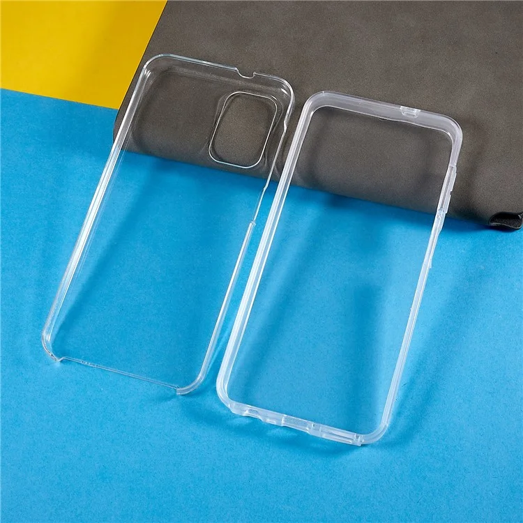 Für Samsung Galaxy A04s 4G (164,7 x 76,7 x 9,1 mm) / A04 4G (164,4 x 76,3 x 9,1 mm) / A13 4G / A13 5G PET-Bildschirmschutz + TPU + Acryl-Handyhülle Kompletter Schutz