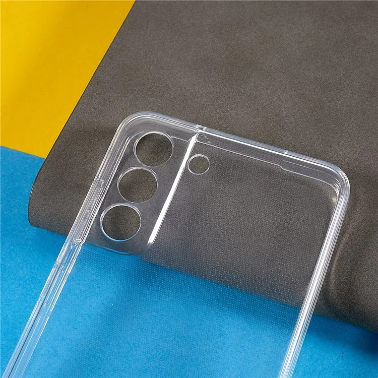 For Samsung Galaxy S21 FE 5G HD Clear Phone Cover 1.5mm Thickened Flexible TPU Phone Back Case