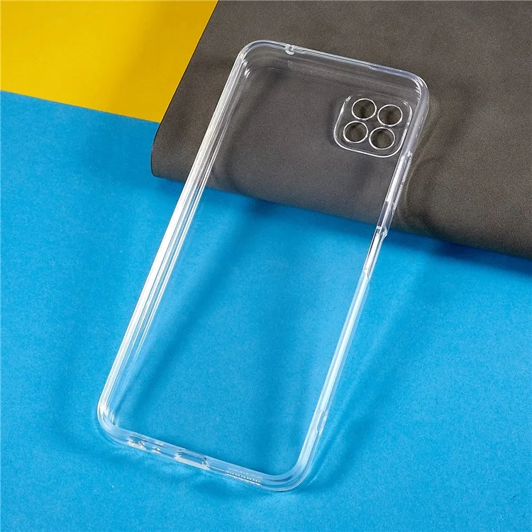 Staubsichere Telefonabdeckung Für Samsung Galaxy A22 5G (EU -version), 1,5 mm Verdickte HD Clear Phone Case Flexible TPU -telefon Zurückschale