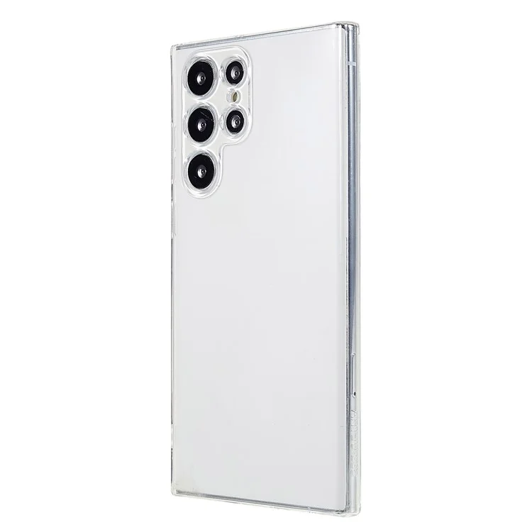 Case de Téléphone Épaissie de 1,5 mm Pour Samsung Galaxy S22 Ultra 5G, Super Transparent Couvercle de Téléphone Flexible TPU Shel