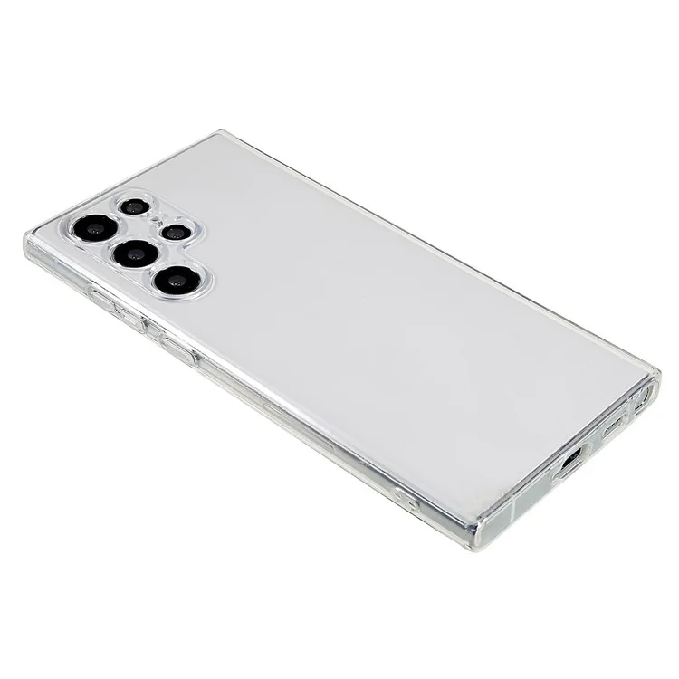 Case de Téléphone Épaissie de 1,5 mm Pour Samsung Galaxy S22 Ultra 5G, Super Transparent Couvercle de Téléphone Flexible TPU Shel