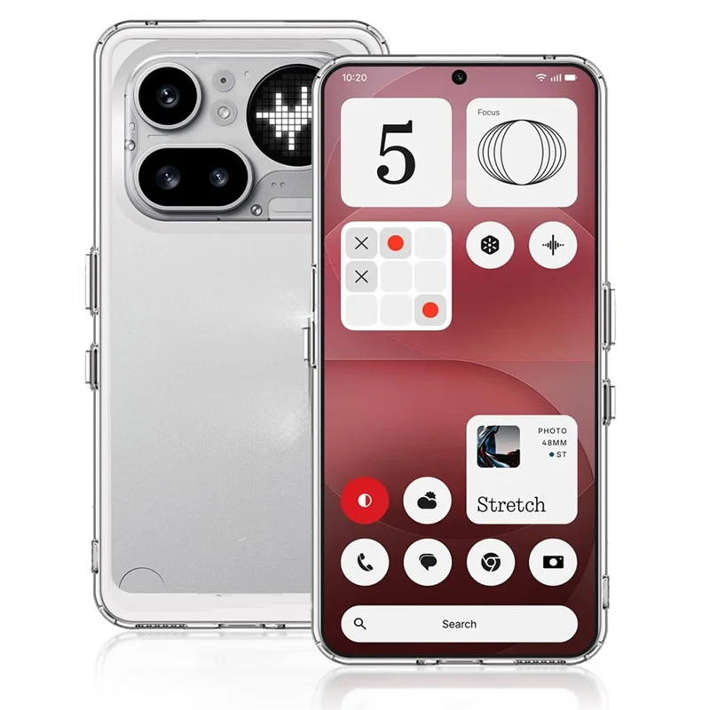 For Nothing Phone (4a) Pro Case Transparent TPU Shockproof Phone Cover