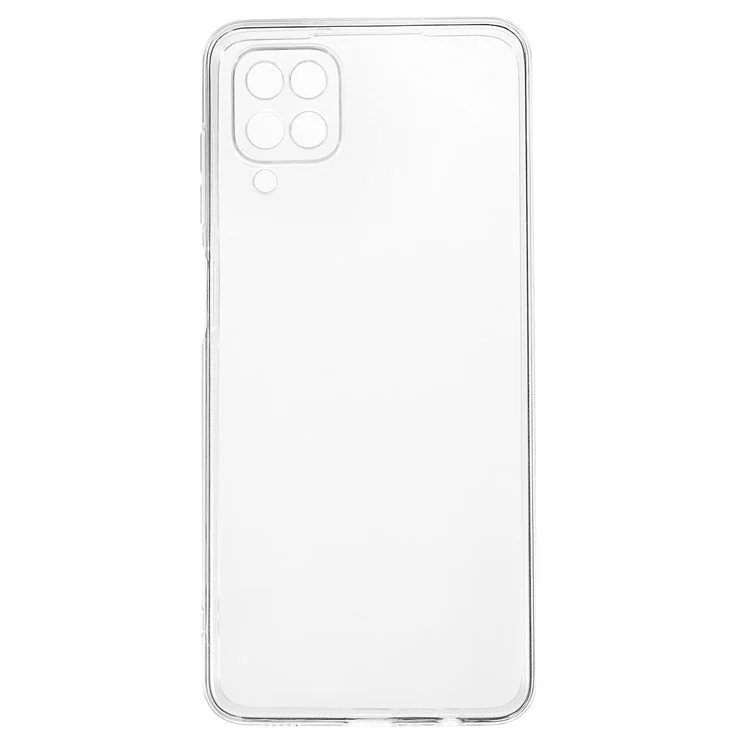 Anti-yellowing Phone Case for Samsung Galaxy A12, HD Clear Phone Cover 1.5mm Thickened Flexible TPU Phone Shell