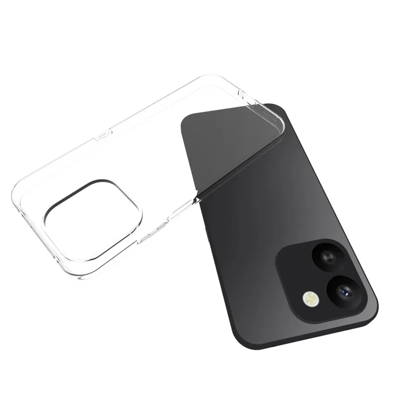 10 шт./упаковка, чехол для Honor 600 Smart 5G, защитный прозрачный чехол из ТПУ без водяных знаков — прозрачный