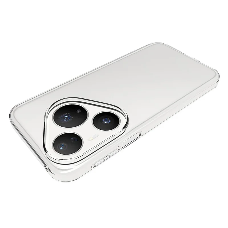 10 pièces / pack pour Huawei Pura 90 Pro coque sans empreinte, housse de protection en TPU - transparente