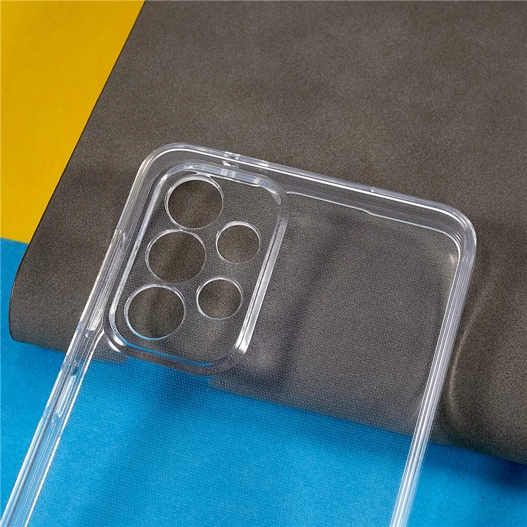 Para Samsung Galaxy A72 5G / Case de Retroceso de Teléfono Inteligente 4G 1,5 mm HD Clear Phone Cover Flexible TPU Shell