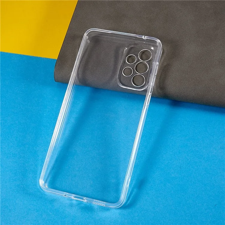 Para Samsung Galaxy A72 5G / Case de Retroceso de Teléfono Inteligente 4G 1,5 mm HD Clear Phone Cover Flexible TPU Shell
