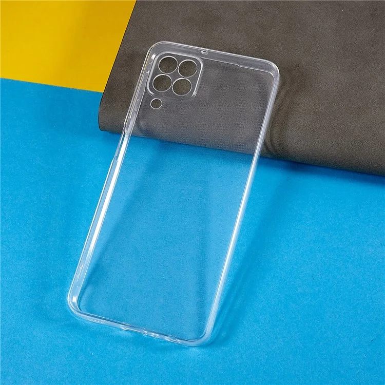 Para o Samsung Galaxy M53 5G HD Transparent Soft TPU Case Espessada de 1,5 mm