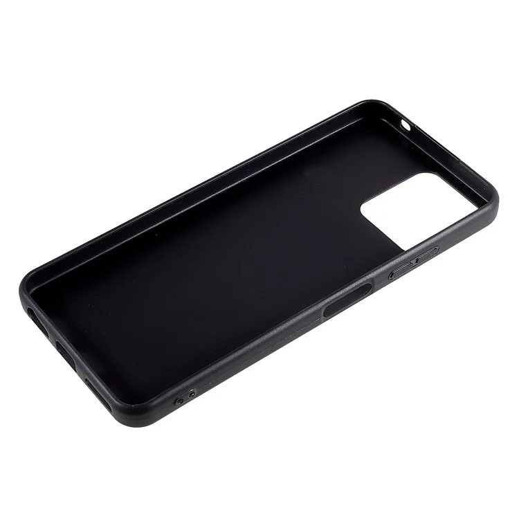 Pour T-Mobile REVVL 6 5G / Telekom T Phone 5G / T-Mobile T Phone 5G Étui de téléphone portable souple TPU résistant aux rayures Peau anti-empreintes doigts Housse de protection - Noir