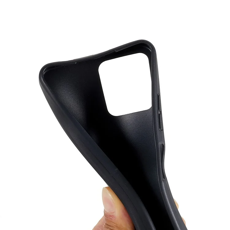 Pour T-Mobile REVVL 6 5G / Telekom T Phone 5G / T-Mobile T Phone 5G Étui de téléphone portable souple TPU résistant aux rayures Peau anti-empreintes doigts Housse de protection - Noir