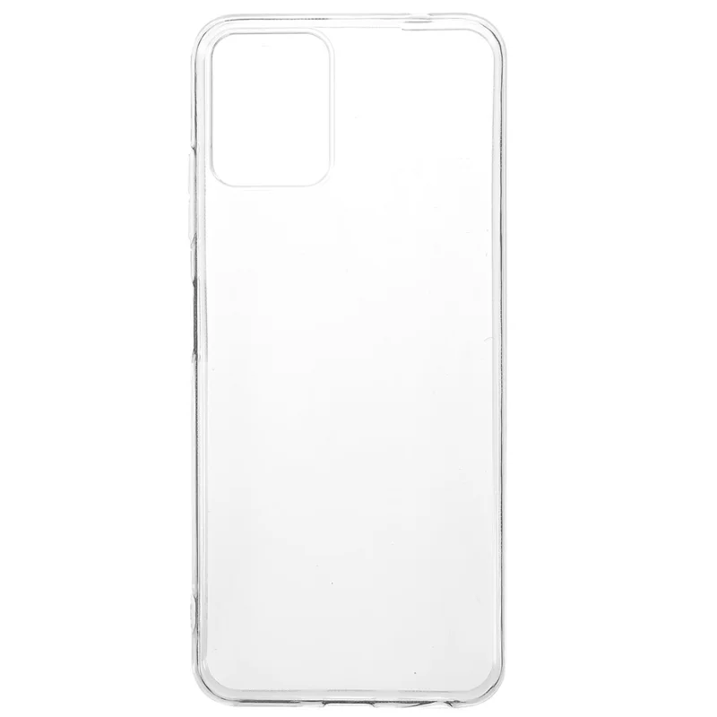 For T-Mobile REVVL 6 Pro 5G 5G / Telekom T Phone Pro 5G / T-Mobile T Phone Pro 5G Soft TPU Drop-Proof Phone Case Shockproof Anti-Scratch Back Cover - Transparent