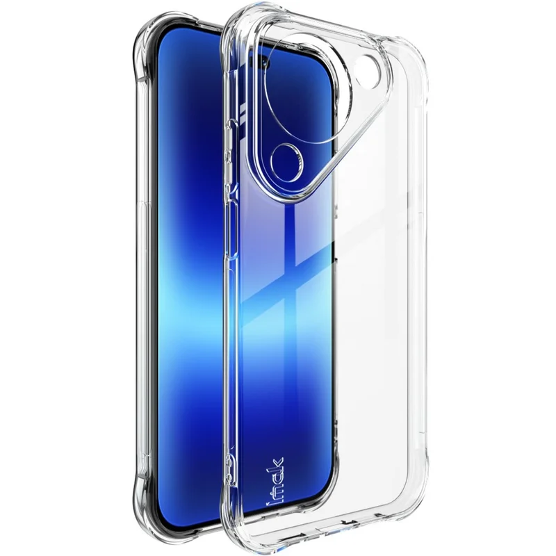 IMAK For Huawei Pura 90 Case TPU Phone Cover Airbag Shockproof Protection - Transparent