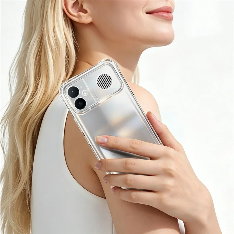 IMAK For Xiaomi Redmi K90 Max 5G Case TPU Phone Cover Airbag Shockproof Protection - Transparent
