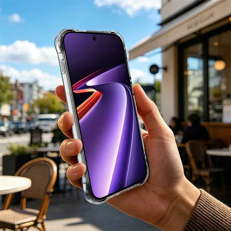 IMAK For OnePlus Ace 6 Ultra 5G Case TPU Phone Cover Airbag Shockproof Protection - Transparent