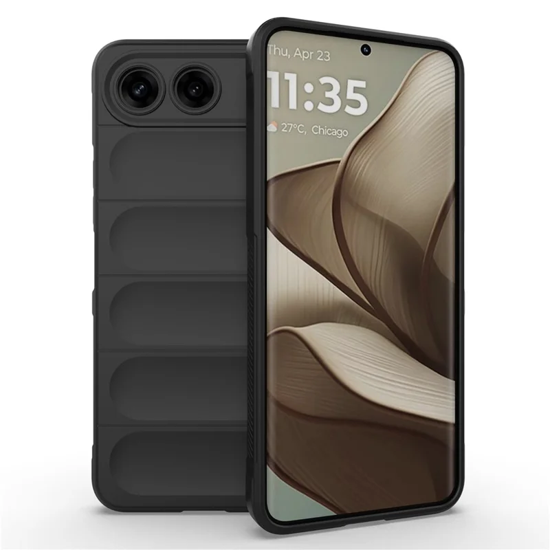 Чехол для телефона TECNO Spark 40 5G, антиударный мягкий чехол из ТПУ, прочная задняя крышка — черный